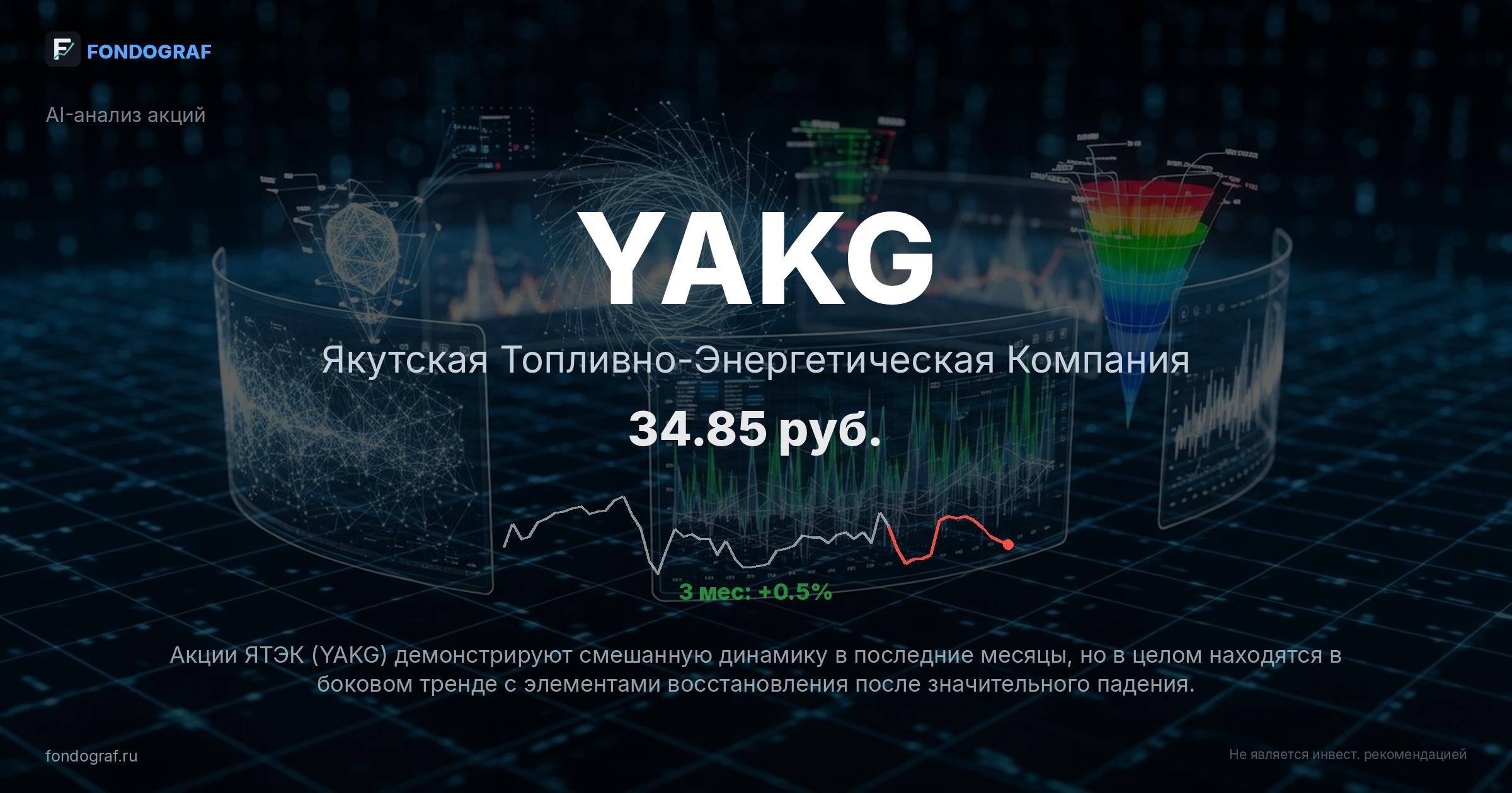 YAKG — Якутская Топливно-Энергетическая Компания